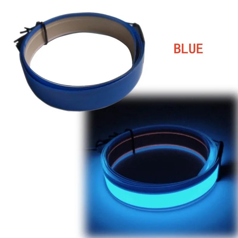 1*100Cm EL LED Strip Light for DIY Flexible Neon Lights Glow Rope Party Decoration Tape Lamp USB 12V Battery Backlight Panel