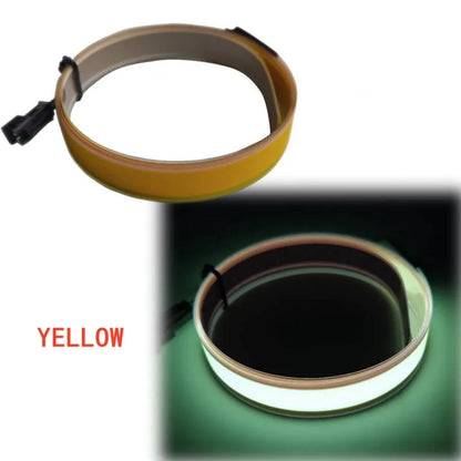 1*100Cm EL LED Strip Light for DIY Flexible Neon Lights Glow Rope Party Decoration Tape Lamp USB 12V Battery Backlight Panel