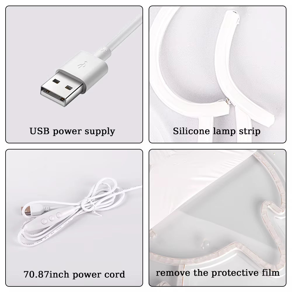 Pizza Neon Sign for Wall Decor Pizzeria Neon Light up Sign for Restaurant Kitchen Store Party Bedroom Christmas Birthday Gifts